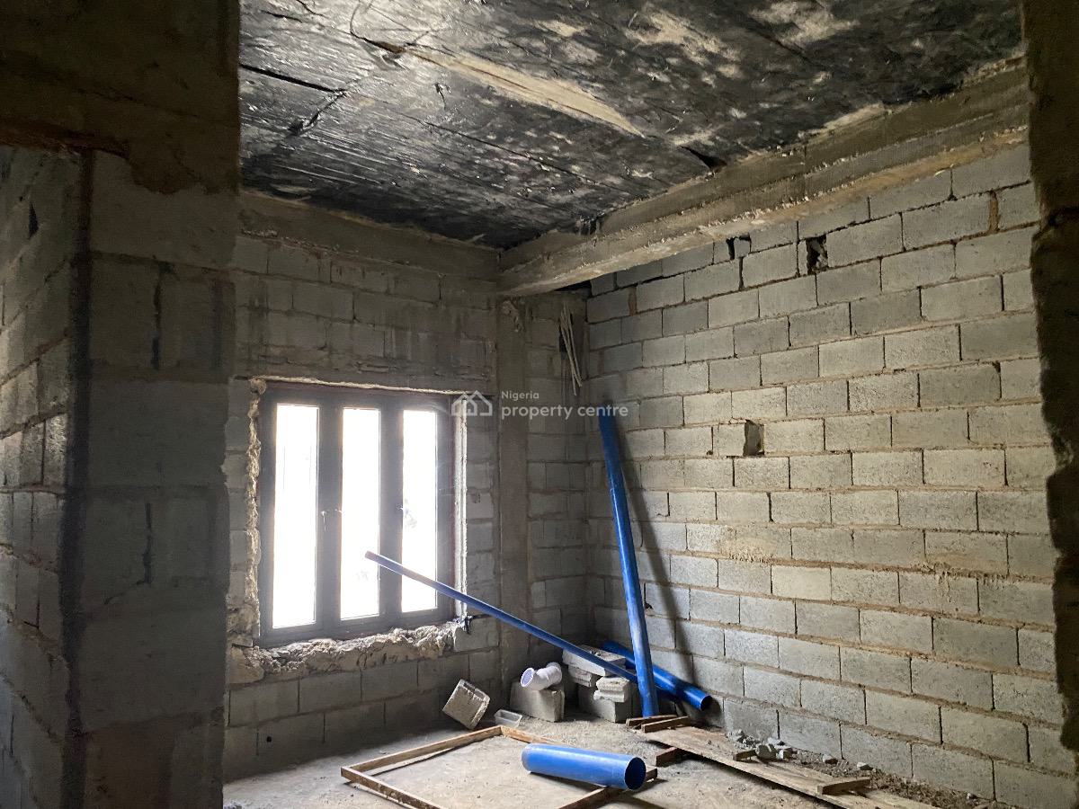 Spacious 3 Bedroom Apartment Carcass, Life Camp, Abuja, Flat / Apartment for Sale