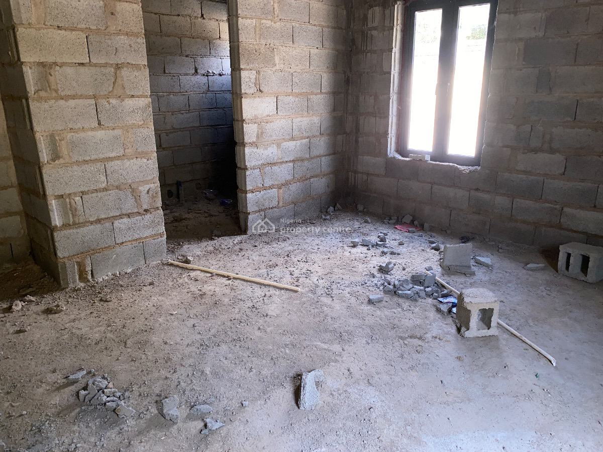 Spacious 3 Bedroom Apartment Carcass, Life Camp, Abuja, Flat / Apartment for Sale