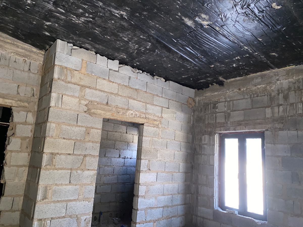 Spacious 3 Bedroom Apartment Carcass, Life Camp, Abuja, Flat / Apartment for Sale