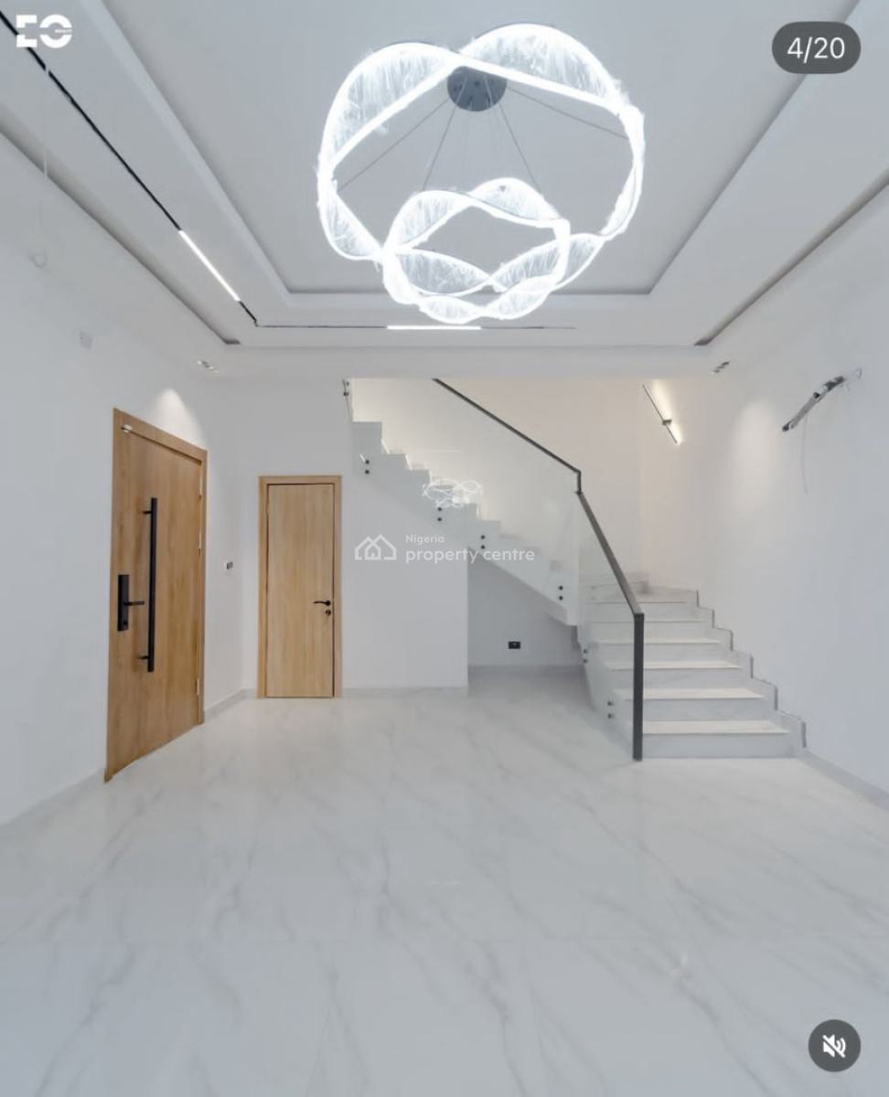 Newly Built and Spacious 4 Bedroom Terrace Duplex + Bq, Lekki Phase 1, Lekki, Lagos, Terraced Duplex for Sale