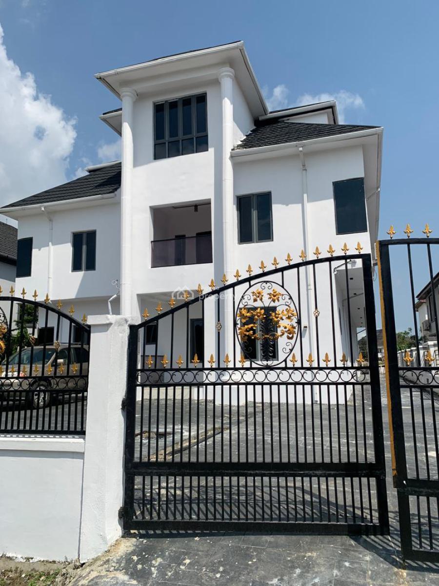 Brand New 5bedrooms Semi Detached Duplex with a Bq, Sangotedo, Ajah, Lagos, Detached Duplex for Rent