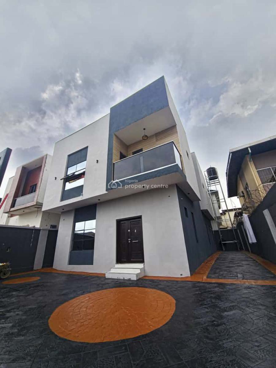 New 4bedroom Detached Duplex with Bq., Allen, Ikeja (gated and Serene Neighborhood)kl, Allen, Ikeja, Lagos, Detached Duplex for Sale