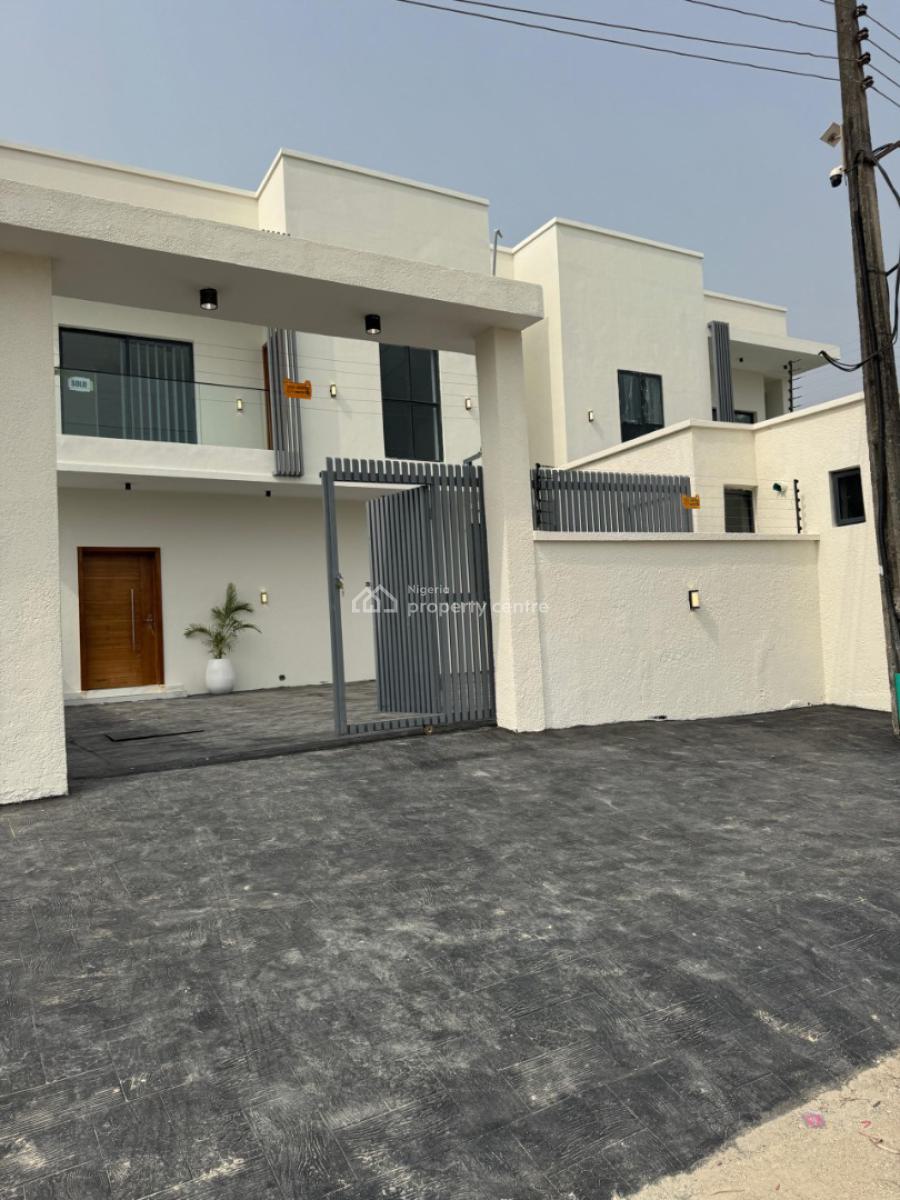 4 Bedrooms Duplex with Bq in a Secure Estate, Ajah, Lagos, Semi-detached Duplex for Sale