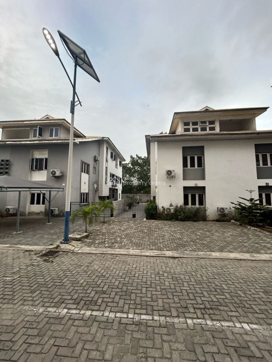 Fully Furnished 5 Bedroom Townhouse Duplex Without Bq, Safe Court Estate Apartments,ikate Elegushi Lekki Lagos, Ikate Elegushi, Lekki, Lagos, House for Rent