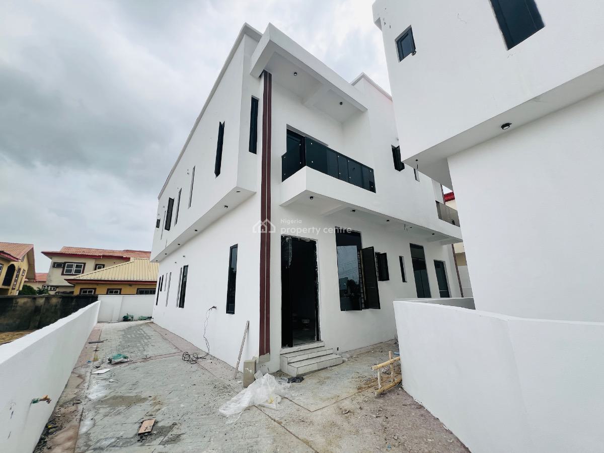 Newly Built 4 Bedroom Duplex, Sangotedo Ajah, Sangotedo, Ajah, Lagos, Semi-detached Duplex for Sale