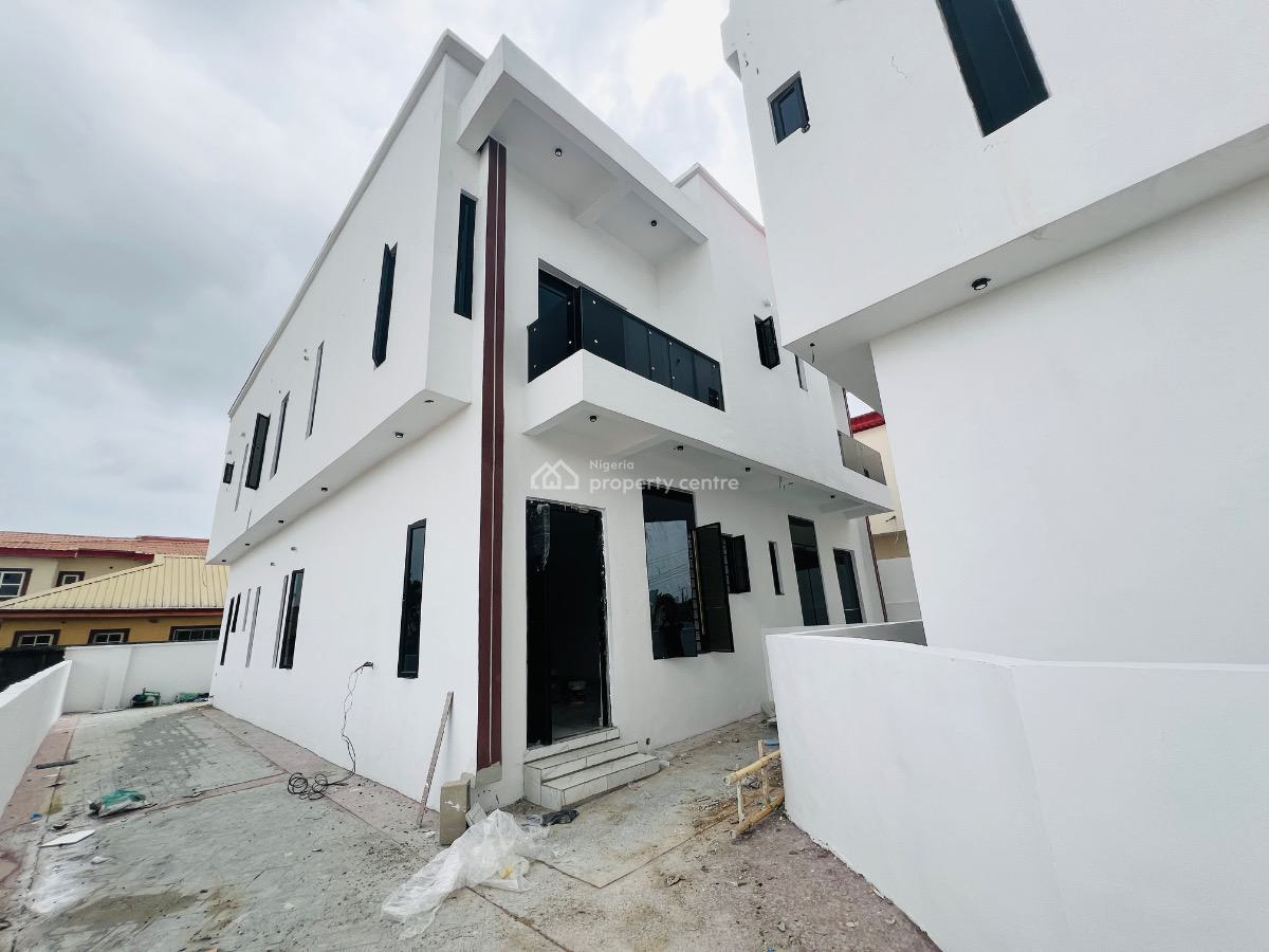 Newly Built 4 Bedroom Duplex, Sangotedo Ajah, Sangotedo, Ajah, Lagos, Semi-detached Duplex for Sale