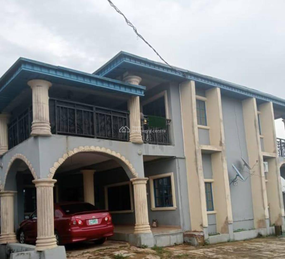 a Building with 2 Units of 2 Bedroom Flat, Aule, Akure, Ondo, House for Sale