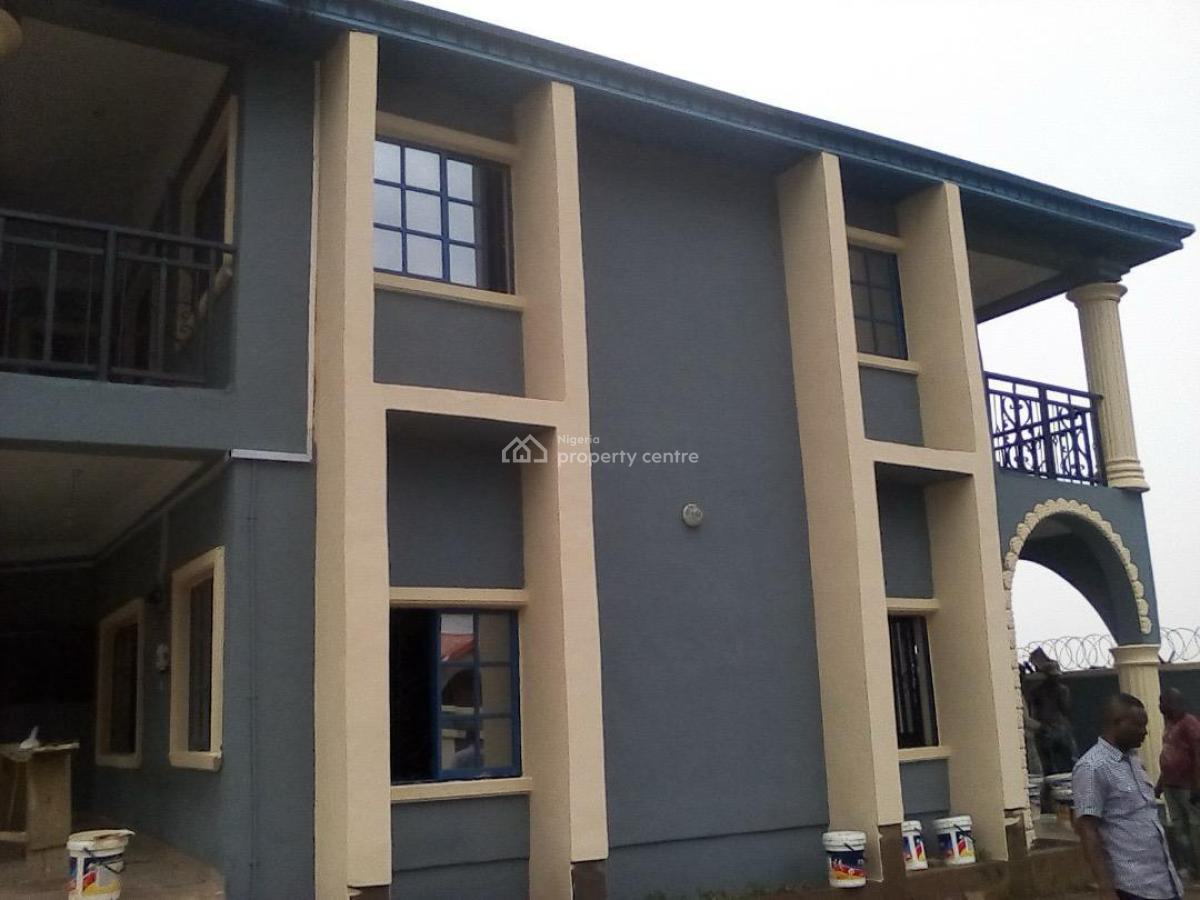 a Building with 2 Units of 2 Bedroom Flat, Aule, Akure, Ondo, House for Sale
