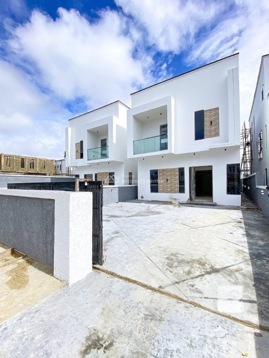 Spacious Four Bedroom Detached Duplex with Bq, Peninsula Garden, Ajah, Lagos, Detached Duplex for Sale