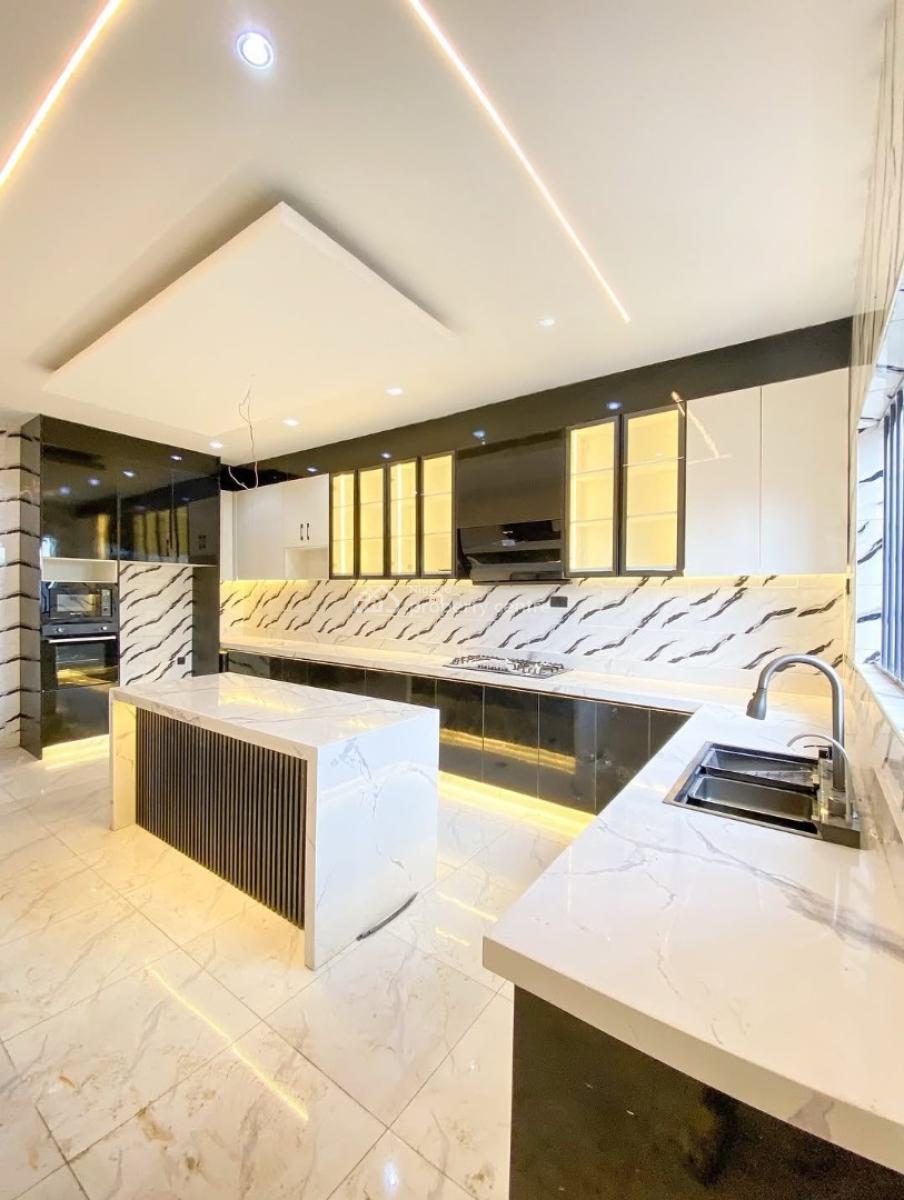 Spacious Four Bedroom Detached Duplex with Bq, Peninsula Garden, Ajah, Lagos, Detached Duplex for Sale