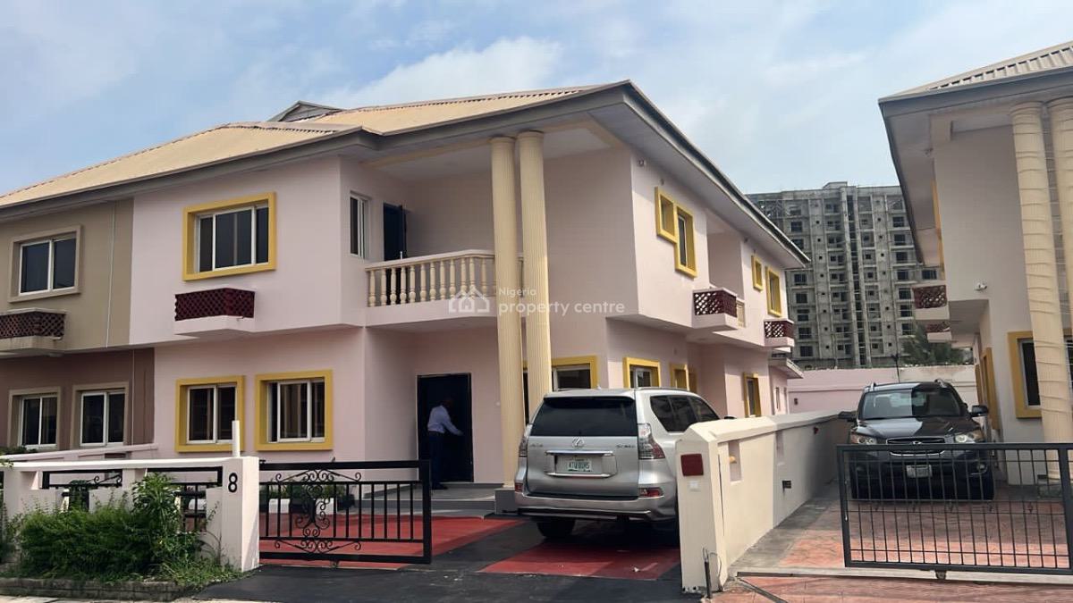 4bedroom Semi-detached House with Bq, Victoria Island (vi), Lagos, Semi-detached Duplex for Rent
