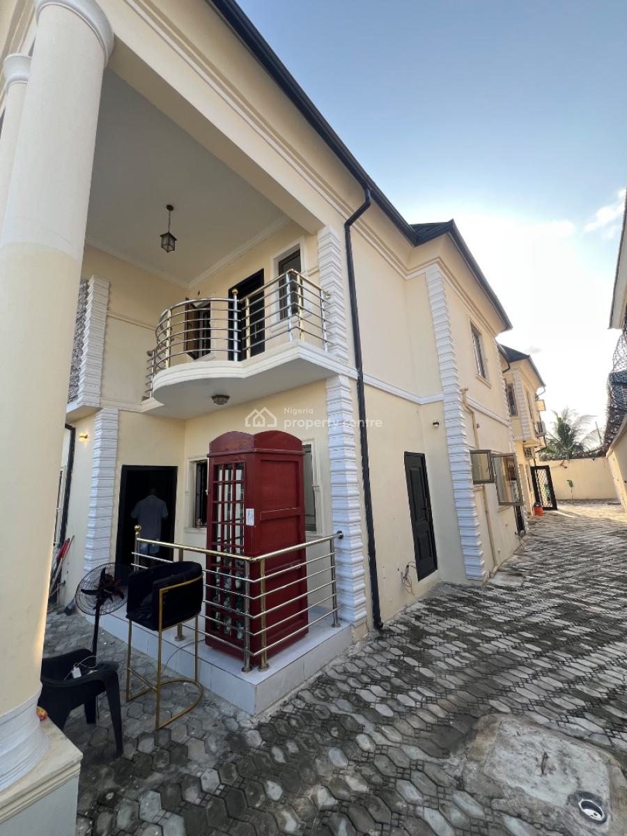 Super-clean 3-bedroom Semi-detached Duplex W/bq (commercial Allowed), Lekki Phase 1, Lekki, Lagos, House for Rent