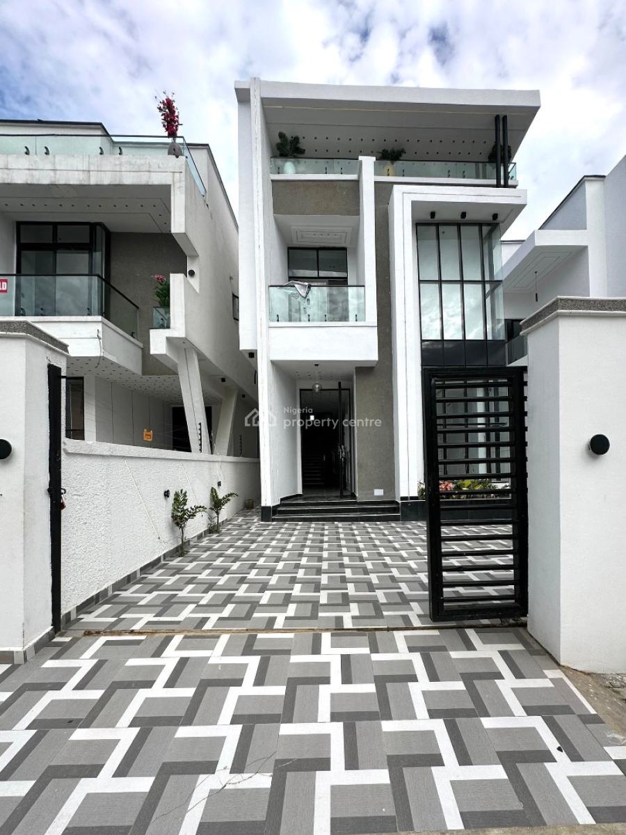 Contemporary 5 Bedroom Detached Duplex with Excellent Facilities, Ajah, Lekki Lagos, Ajah, Lagos, Detached Duplex for Sale