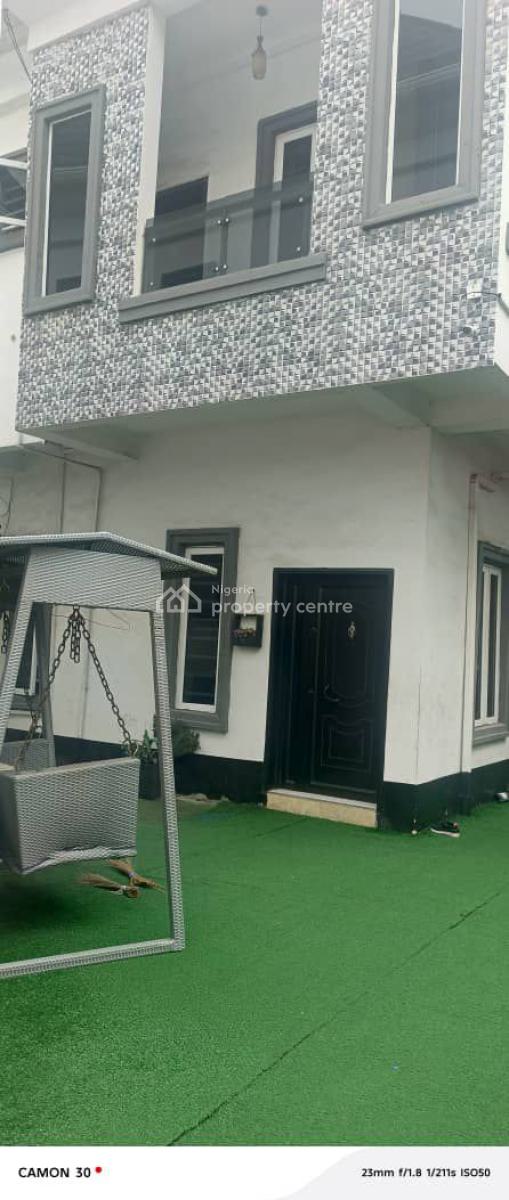 Luxury 4 Bedrooms Semi Detached Duplex with Boyz Quarter with Solar, White Oak, Lekki, Lagos, Semi-detached Duplex for Rent