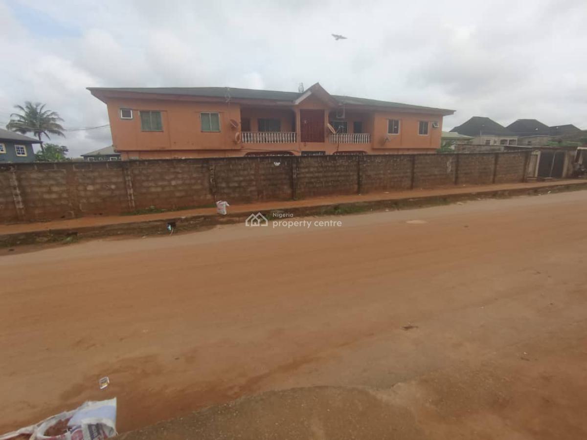 Massive 4 Units of 3 Bedroom Flats on a Full Plot of Land, Ipaja, Lagos, Block of Flats for Sale