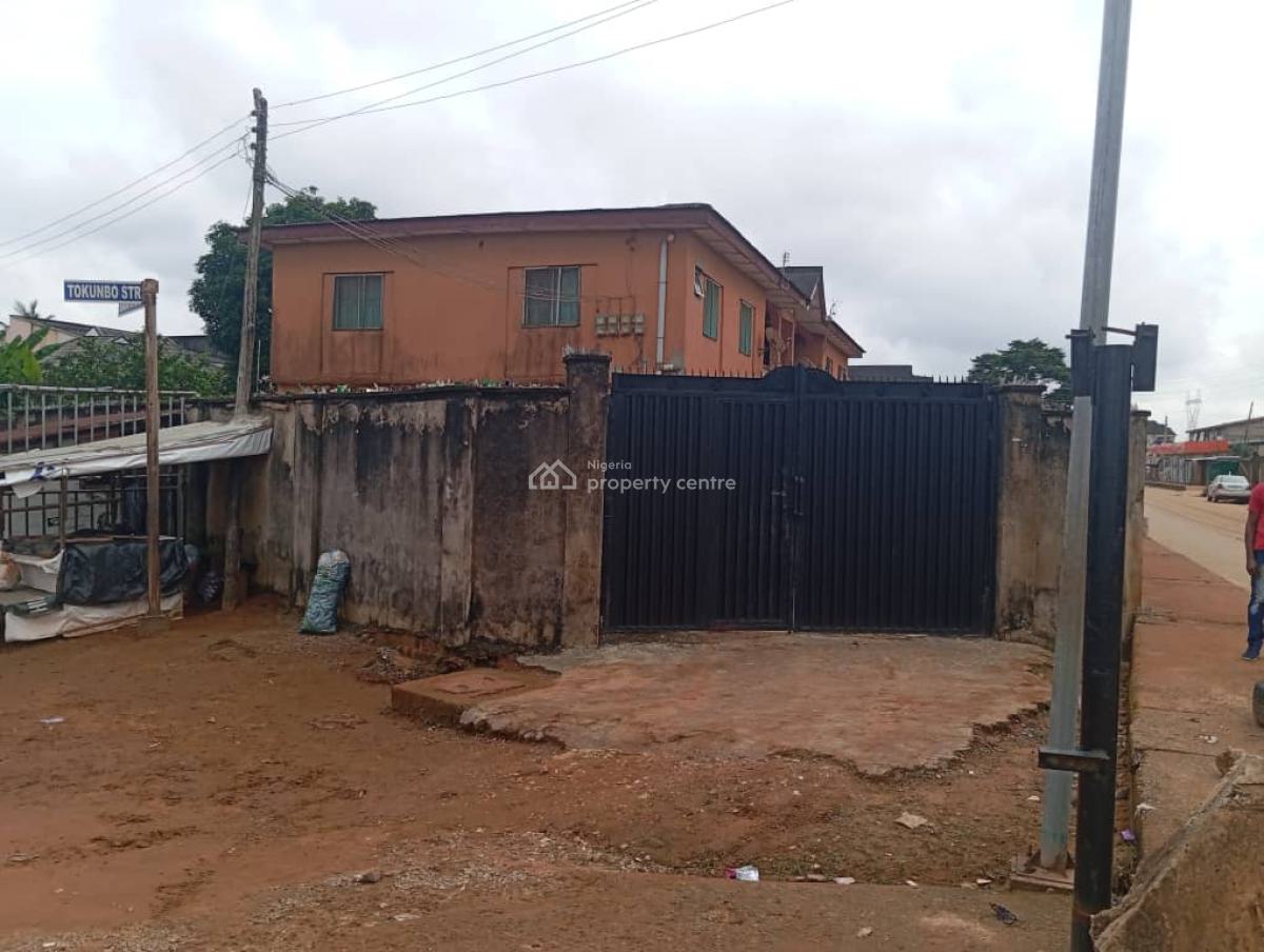 Massive 4 Units of 3 Bedroom Flats on a Full Plot of Land, Ipaja, Lagos, Block of Flats for Sale