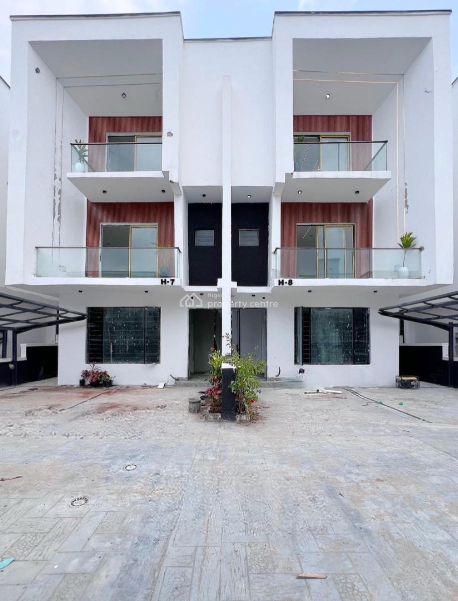 Fully Serviced 4 Bedroom Semi-detached  Duplexes, Orchid, Lekki, Lagos, Semi-detached Duplex for Sale