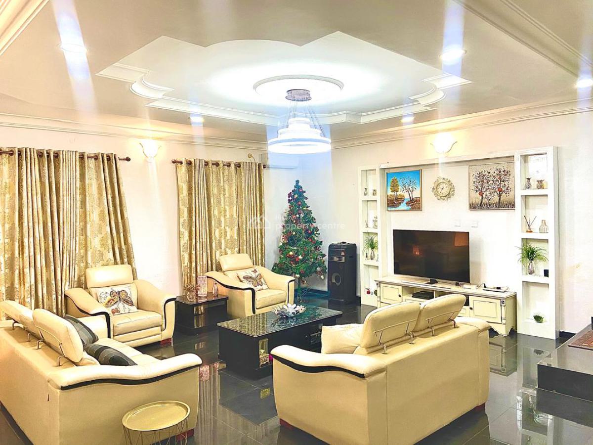 5 Bedroom Duplex a Library 3 Sitting Room One Bedroom with Jacuxy Two, Ogombo, Ajah, Lagos, Detached Duplex for Sale