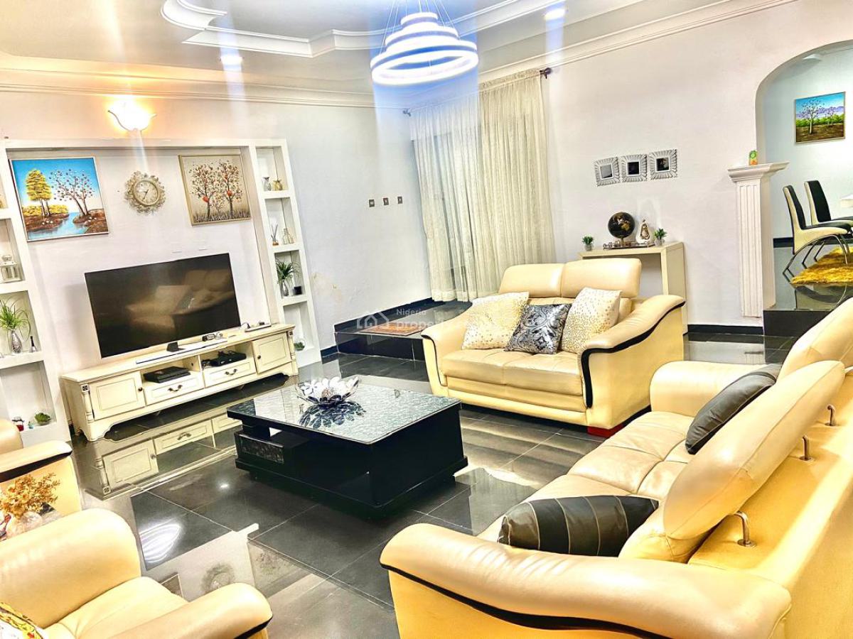 5 Bedroom Duplex a Library 3 Sitting Room One Bedroom with Jacuxy Two, Ogombo, Ajah, Lagos, Detached Duplex for Sale