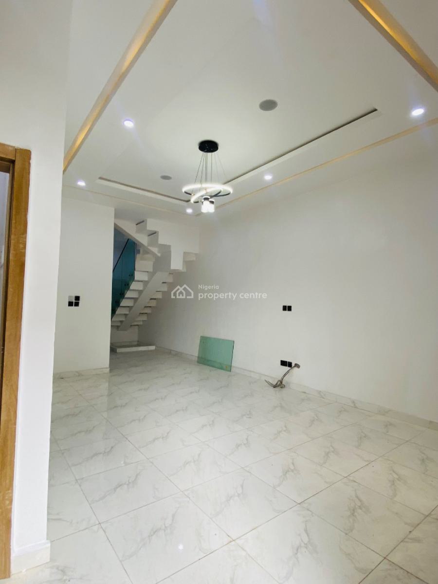 Contemporary Massive 4 Bedroom Semi Duplex with Bq, Sangotedo, Ajah, Lagos, Semi-detached Duplex for Sale