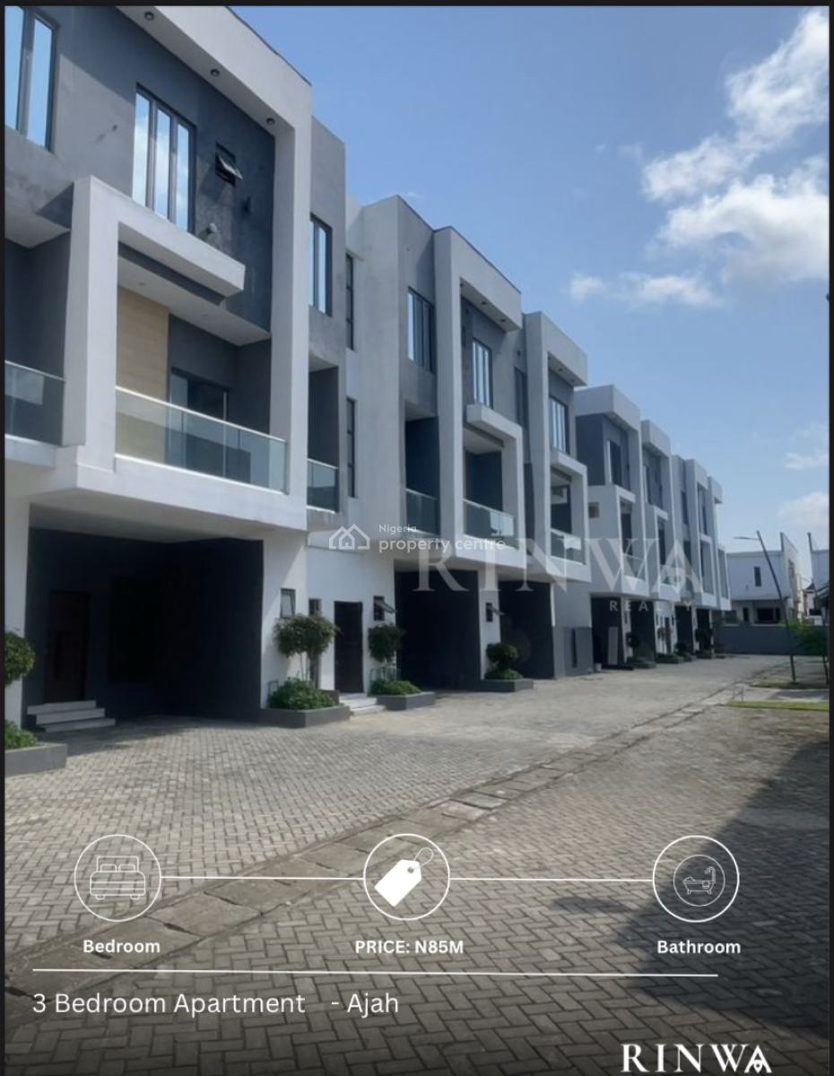 3 Bedroom Apartment, Ajah, Lagos, Flat / Apartment for Sale