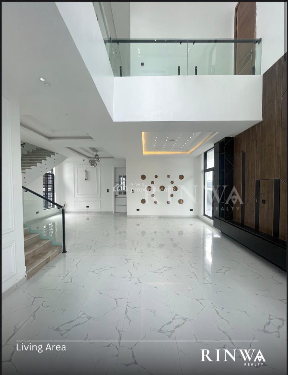 5 Bedrooms Fully Detached Duplex, Ikota, Lekki, Lagos, Detached Duplex for Sale