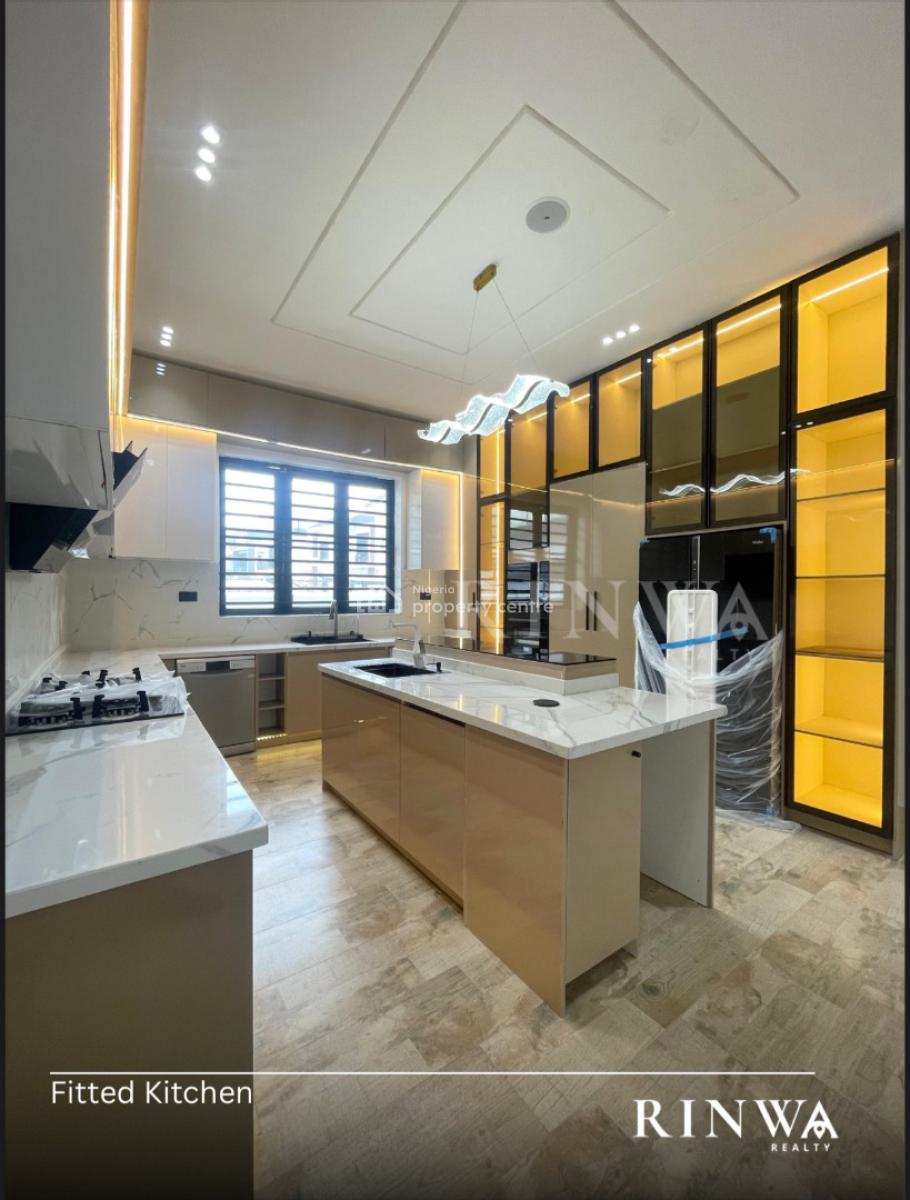 5 Bedrooms Fully Detached Duplex, Ikota, Lekki, Lagos, Detached Duplex for Sale