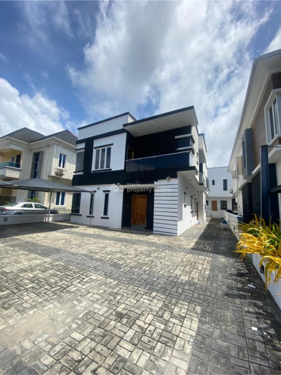 5 Bedroom Fully Detached Duplex with Bq Available at Ikota, Ikota, Lekki, Lagos, Detached Duplex for Sale