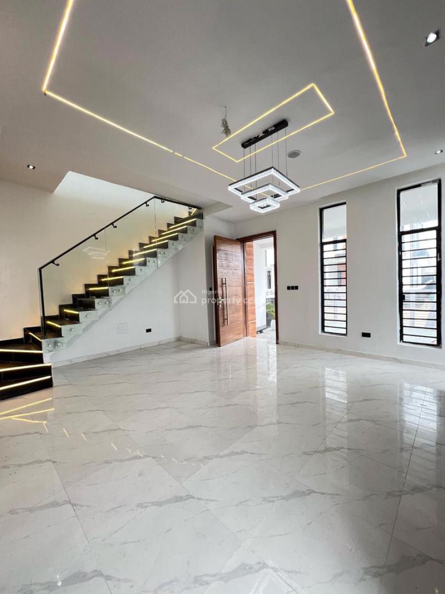 Self Compound 3 Bedroom Terraced Duplex with Bq in a Secured Estate, Ikota, Lekki, Lagos, Terraced Duplex for Sale