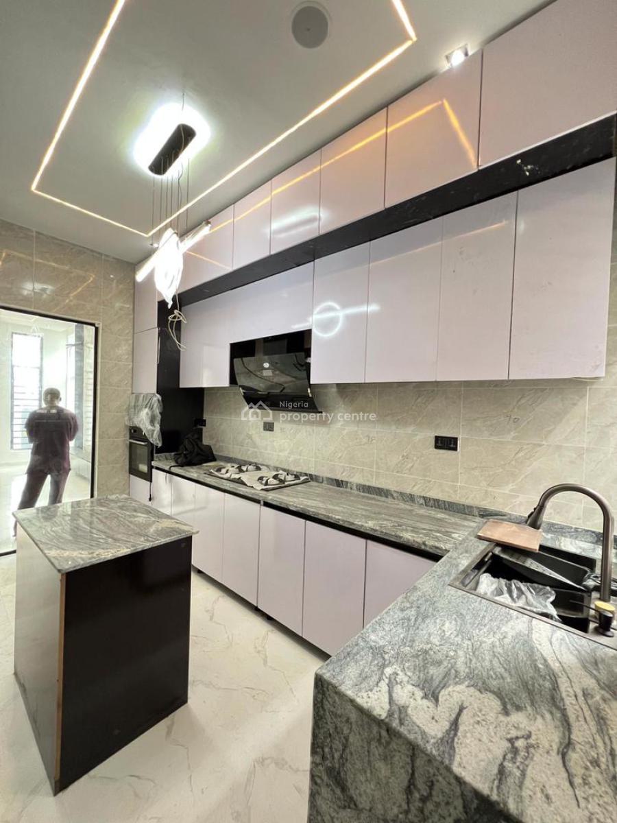 Self Compound 3 Bedroom Terraced Duplex with Bq in a Secured Estate, Ikota, Lekki, Lagos, Terraced Duplex for Sale