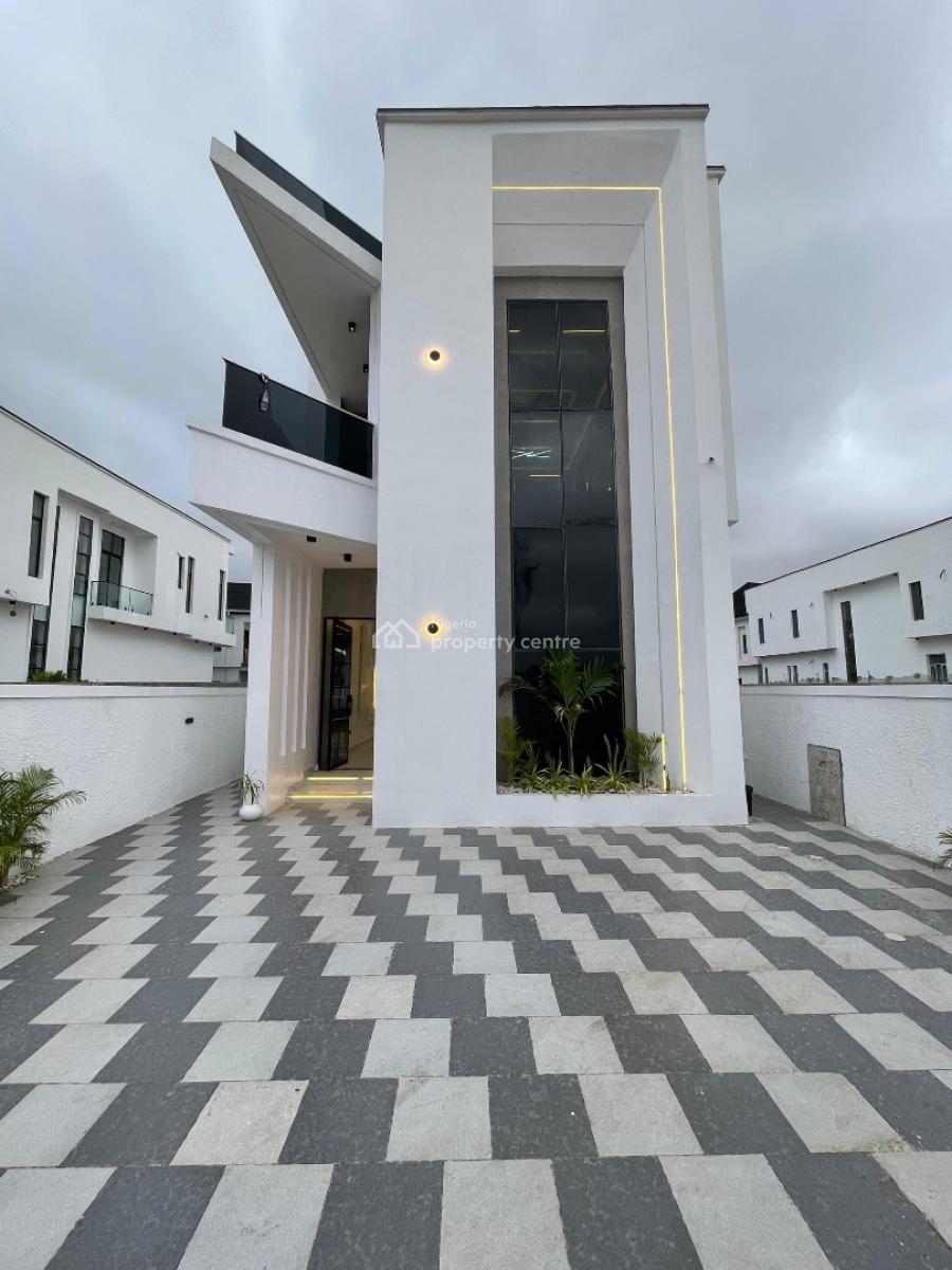 Gigantic 5 Bedroom Detached Duplex with Swimming Pool, Bq, Within a Family Friendly Estate with a No Code No Access, Ajah, Lekki, Lagos, Detached Duplex for Sale