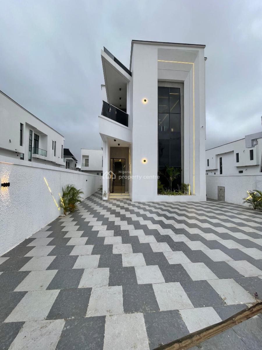 Gigantic 5 Bedroom Detached Duplex with Swimming Pool, Bq, Within a Family Friendly Estate with a No Code No Access, Ajah, Lekki, Lagos, Detached Duplex for Sale