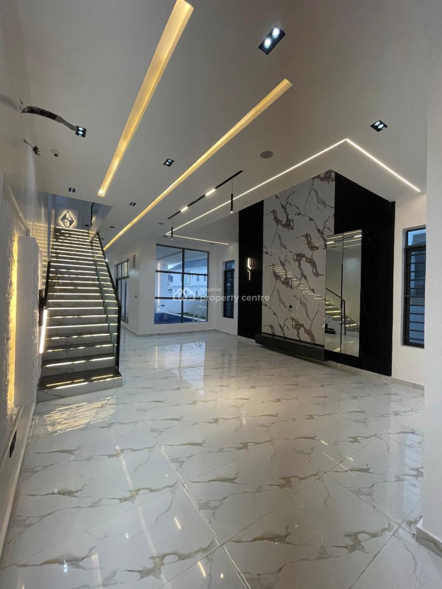 Gigantic 5 Bedroom Detached Duplex with Swimming Pool, Bq, Within a Family Friendly Estate with a No Code No Access, Ajah, Lekki, Lagos, Detached Duplex for Sale