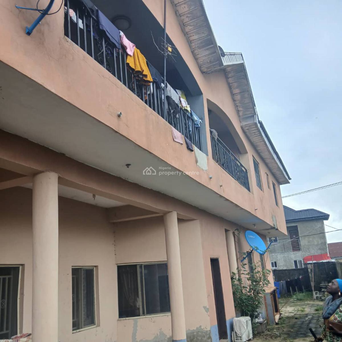 a Block of 4 Flats of 2unis 3 Bedroom Up&2units 2brm Down, Divine Estate, Bogije Ibeju-lekki Local Government Area Lagos, Bogije, Ibeju Lekki, Lagos, Block of Flats for Sale