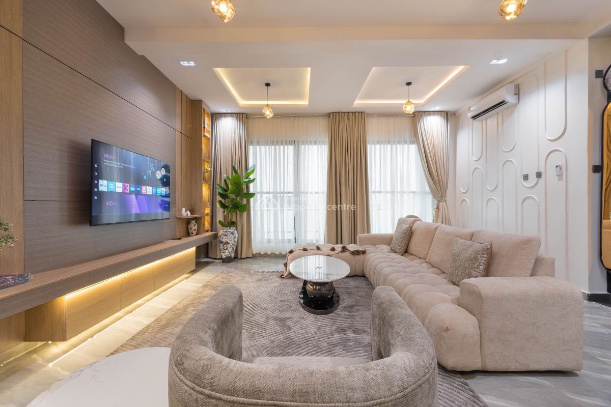 Brand New 2 Bedroom Penthouse with Pool, Snooker, Gym, Rooftop & View, Right, Lekki Phase 1, Lekki, Lagos, Flat / Apartment Short Let