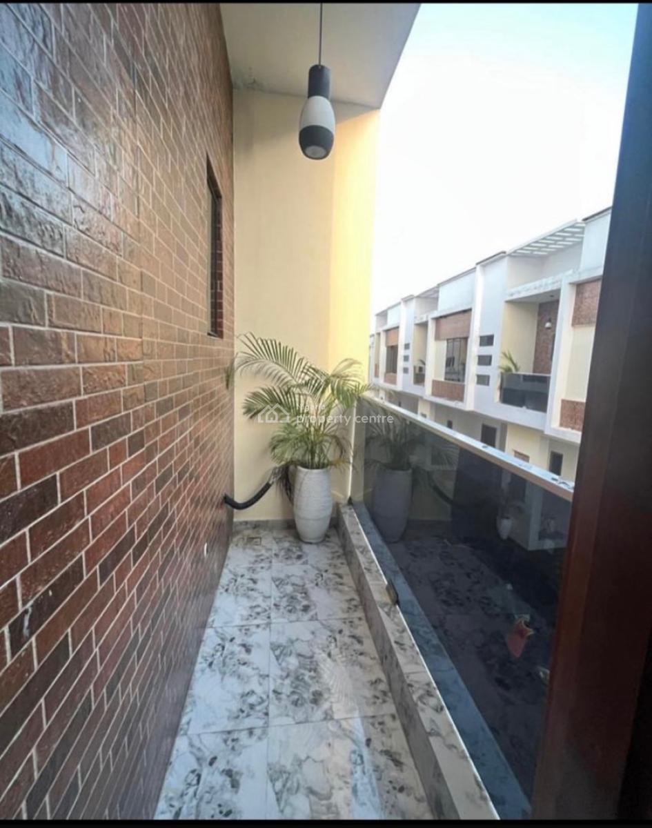 4 Bedroom Spacious Terrace Duplex with a Gym, Chevron New Road Lekki, Lekki, Lagos, Terraced Duplex for Sale