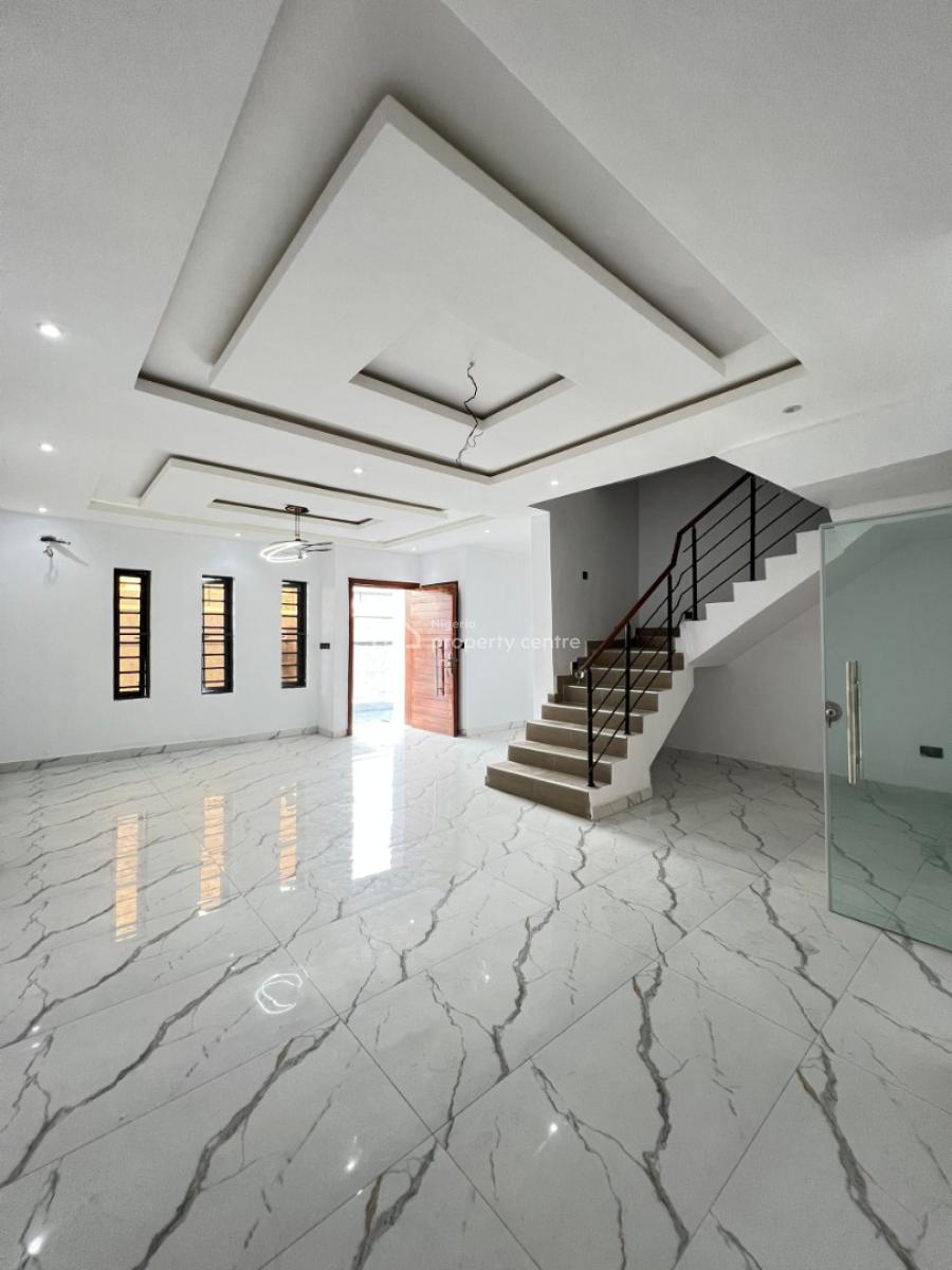 Very Spacious 3bedroom Semi-detached Uplex with Bq in a Secure Estate, Ikota, Lekki, Lagos, Semi-detached Duplex for Sale