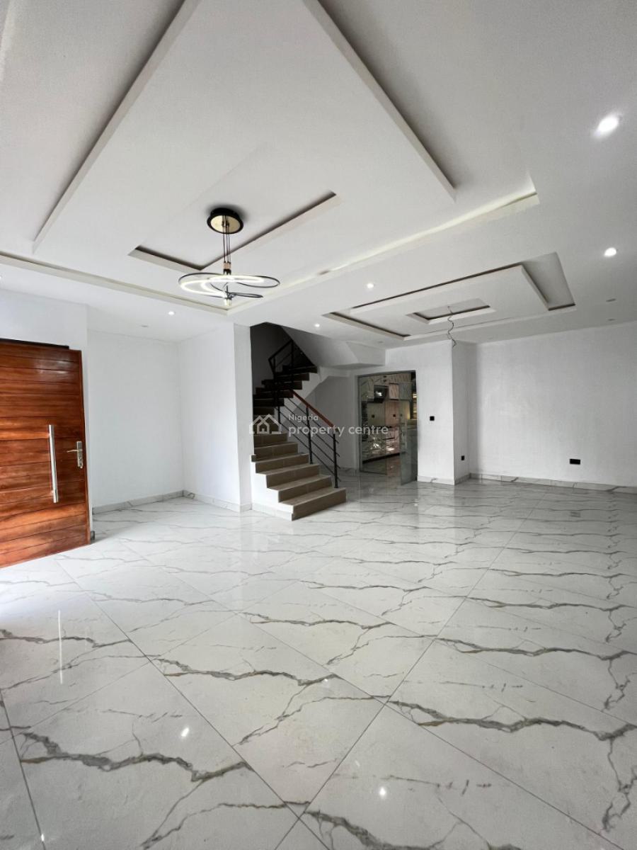 Very Spacious 3bedroom Semi-detached Uplex with Bq in a Secure Estate, Ikota, Lekki, Lagos, Semi-detached Duplex for Sale