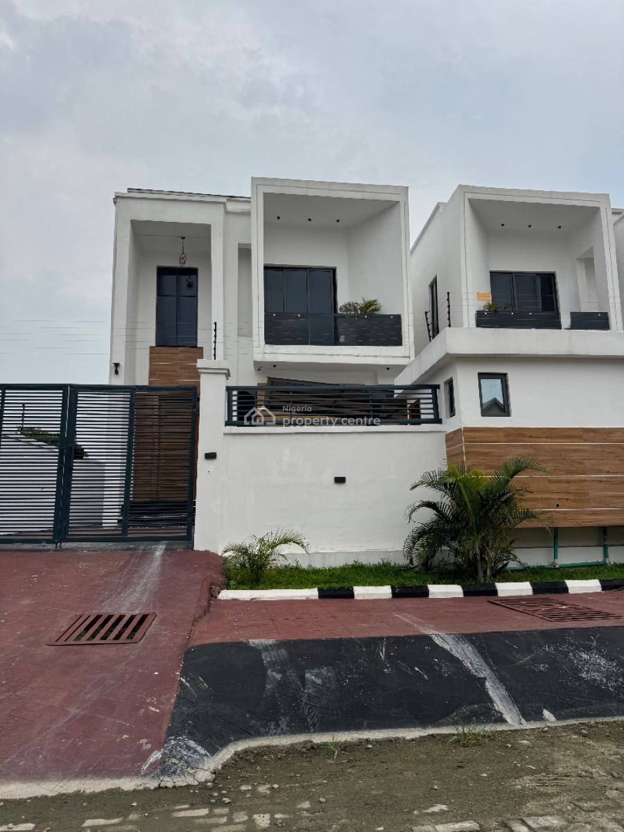 Brand New 5 Bedroom Fully Detached Duplex + Bq, Chevron, Lekki Expressway, Lekki, Lagos, Detached Duplex for Sale