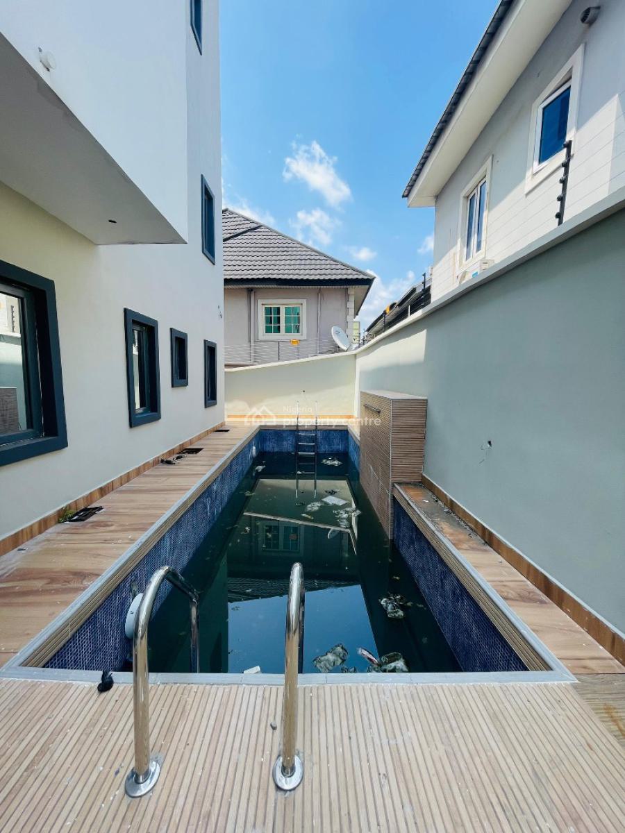 Beautifully Crafted 5 Bedroom Fully Detached Duplex Plus Bq, Smart Home, Cinema, Communal Pool, Spacious, Gra Phase 2, Magodo, Lagos, Detached Duplex for Sale