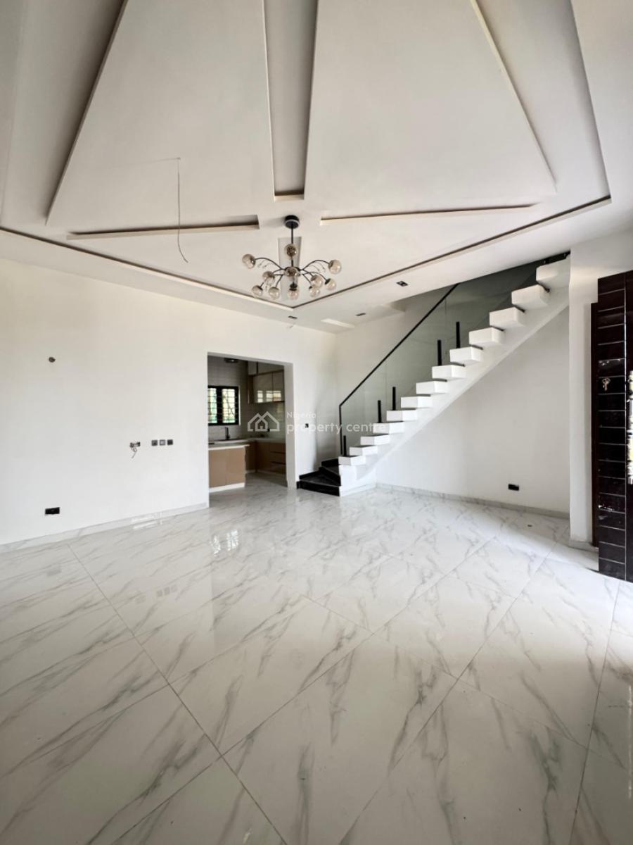 Luxurious 4 Bedroom Self Compound Terraced Duplex in Secured Estate, Ajah, Lagos, Terraced Duplex for Sale