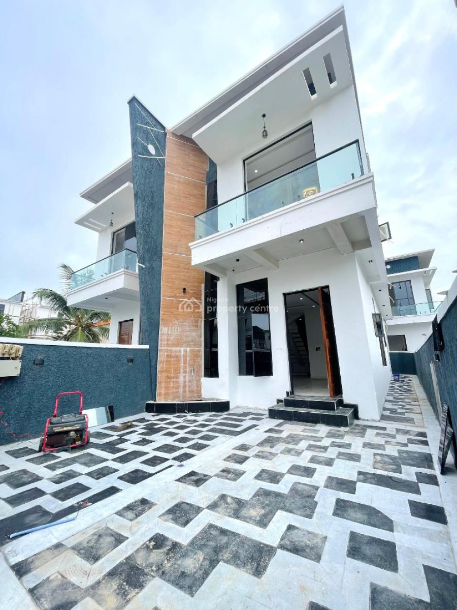 Well Finished 4 Bedroom Semi Detached Duplex with Bq, Ajah, Lekki, Lagos, Semi-detached Duplex for Sale