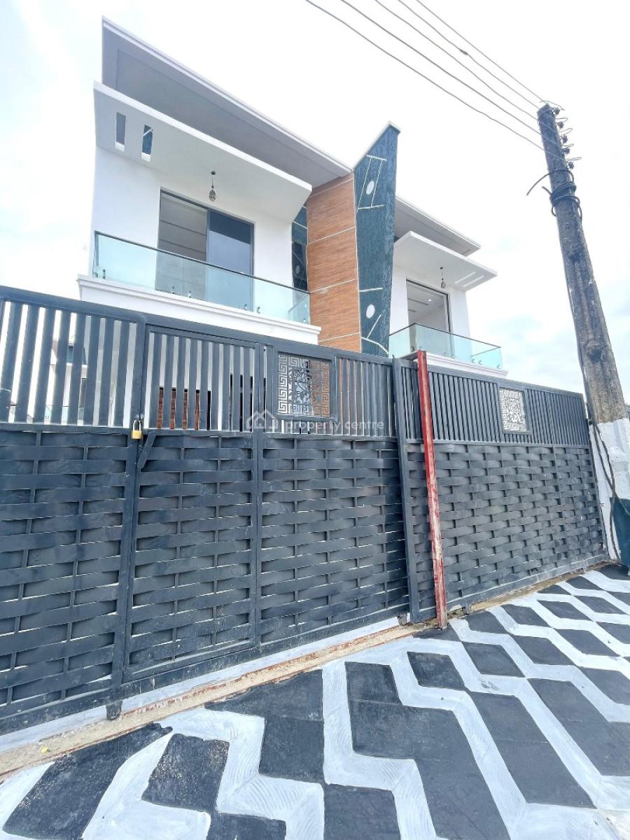 Well Finished 4 Bedroom Semi Detached Duplex with Bq, Ajah, Lekki, Lagos, Semi-detached Duplex for Sale