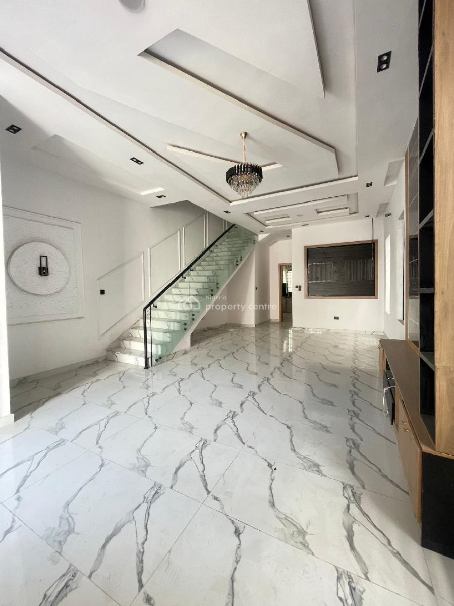 Self Compound 4 Bedroom Semi Detached Duplex with Bq, Experience Luxury Living Within This Private Oasis Within an Estate, Lekki, Lagos, Semi-detached Duplex for Sale