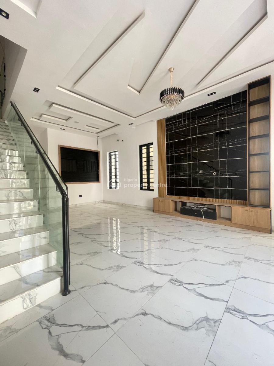 Self Compound 4 Bedroom Semi Detached Duplex with Bq, Experience Luxury Living Within This Private Oasis Within an Estate, Lekki, Lagos, Semi-detached Duplex for Sale