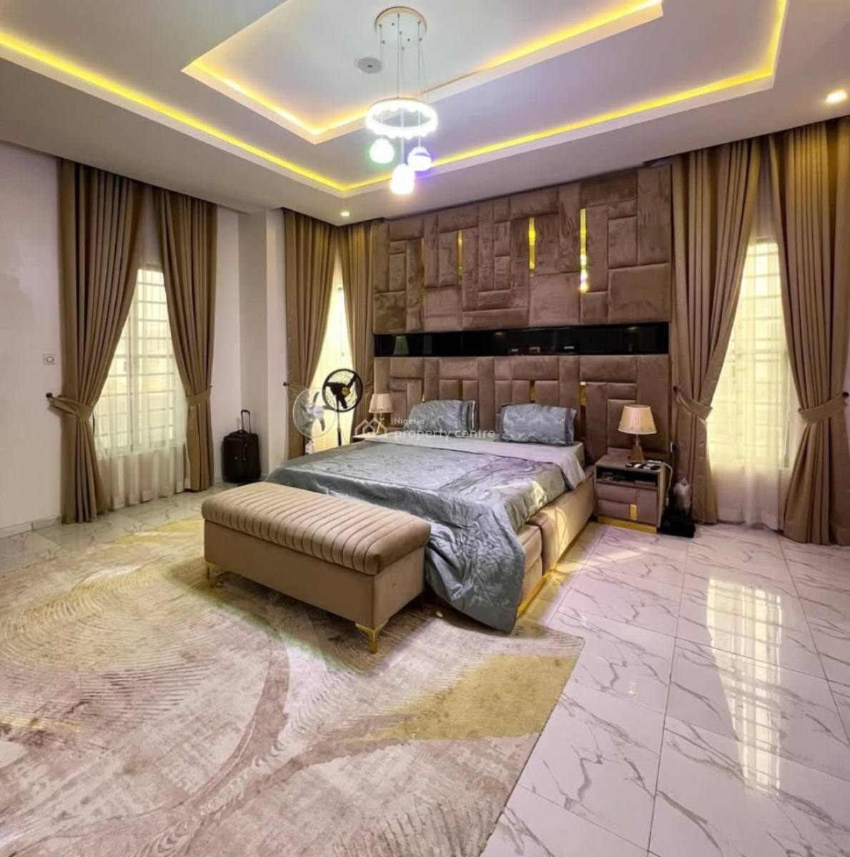 Fully Furnished 4 Bedroom Semi Duplex with Solar and Bq, Orchid Road, Lekki, Lagos, Semi-detached Duplex for Rent