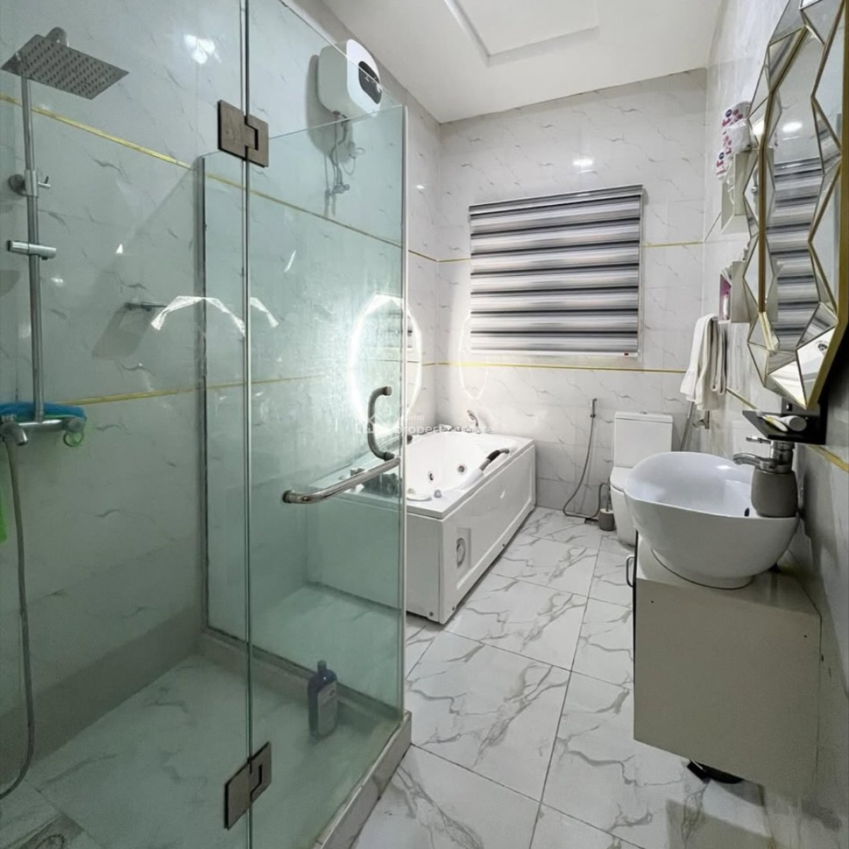 Fully Furnished 4 Bedroom Semi Duplex with Solar and Bq, Orchid Road, Lekki, Lagos, Semi-detached Duplex for Rent