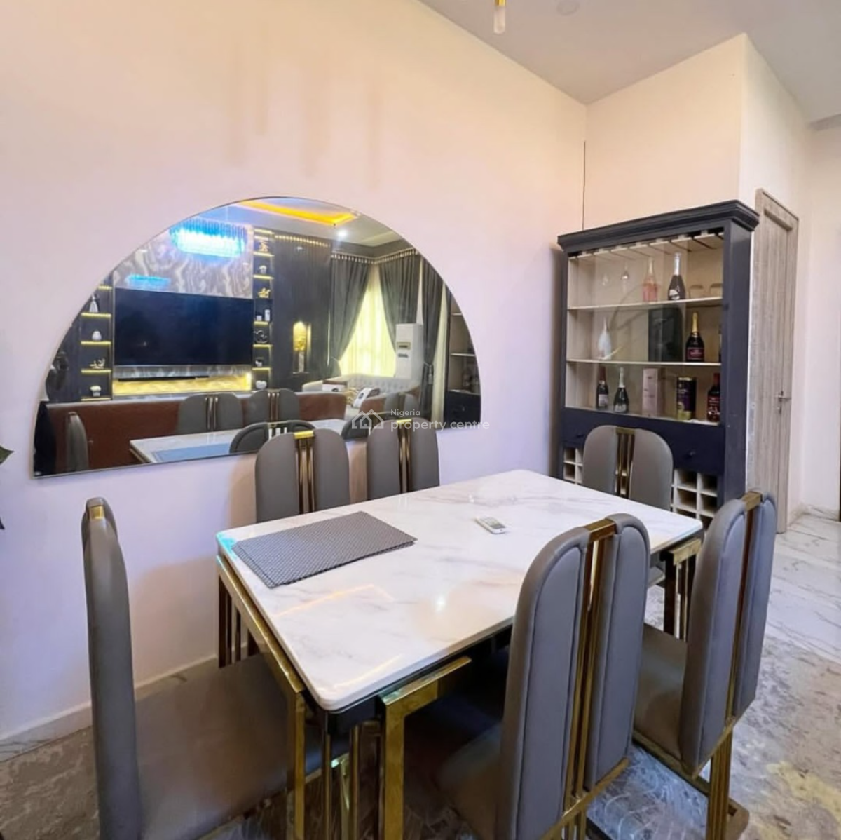 Fully Furnished 4 Bedroom Semi Duplex with Solar and Bq, Orchid Road, Lekki, Lagos, Semi-detached Duplex for Rent