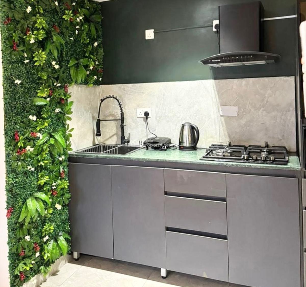 Fully Furnished Mini Flat with Fitted Kitchen, En-suite Bedroom, Lekki Phase 1, Lekki, Lagos, Flat / Apartment for Rent