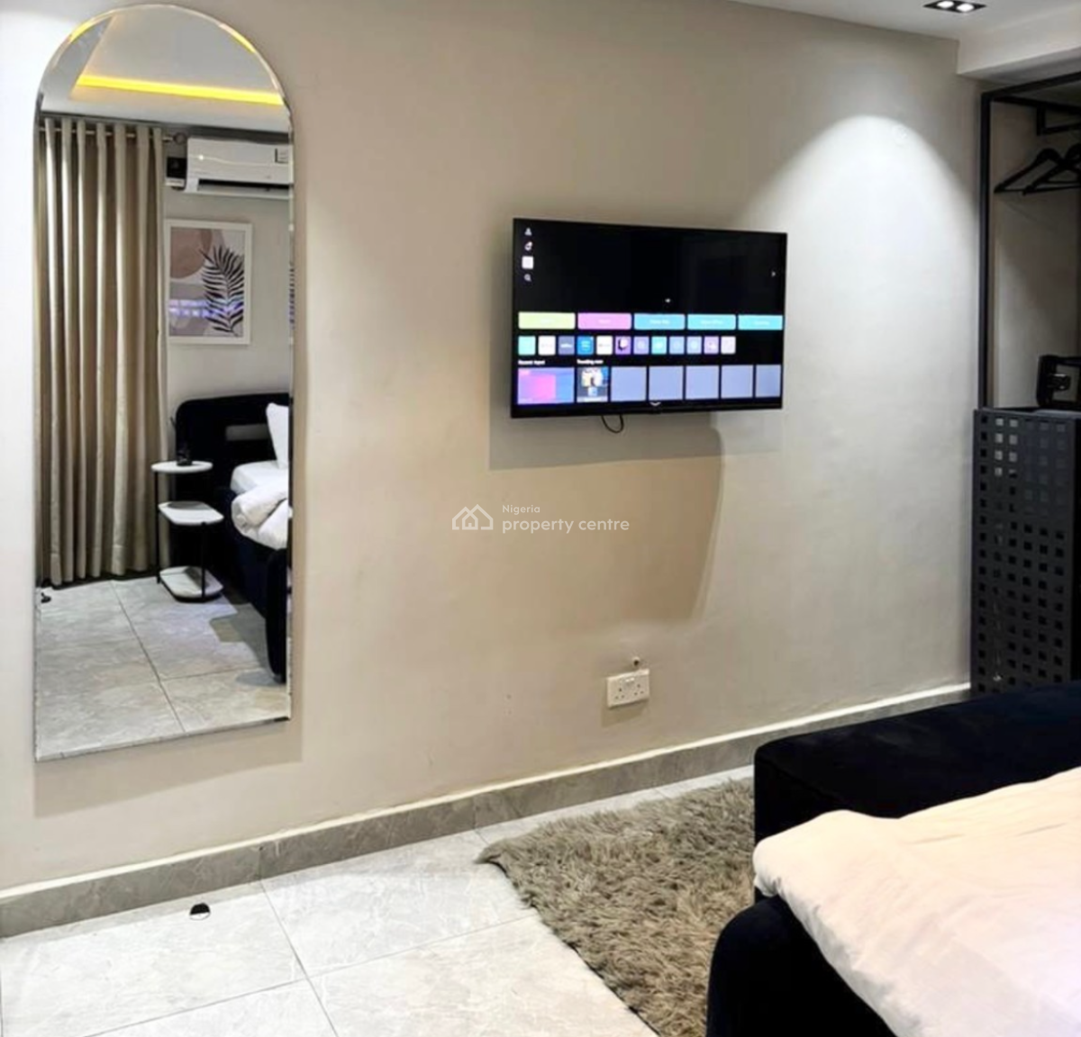 Fully Furnished Mini Flat with Fitted Kitchen, En-suite Bedroom, Lekki Phase 1, Lekki, Lagos, Flat / Apartment for Rent